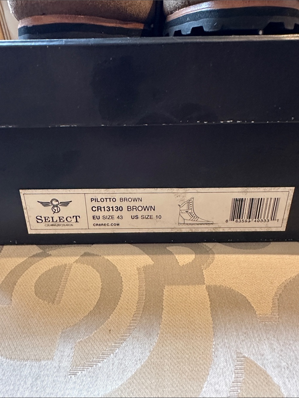 Creative Recreation Select Pilotto Men’s suede High Boots-brand new - Picture 6 of 6